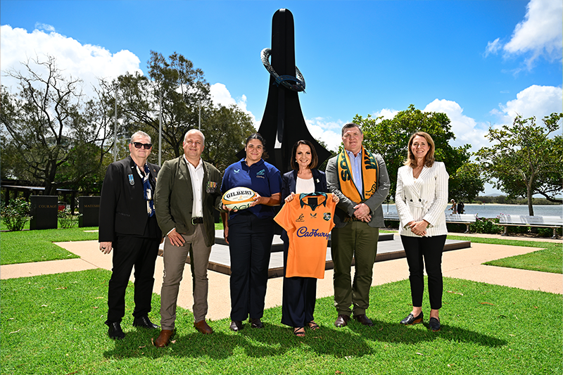 Rugby Australia media op