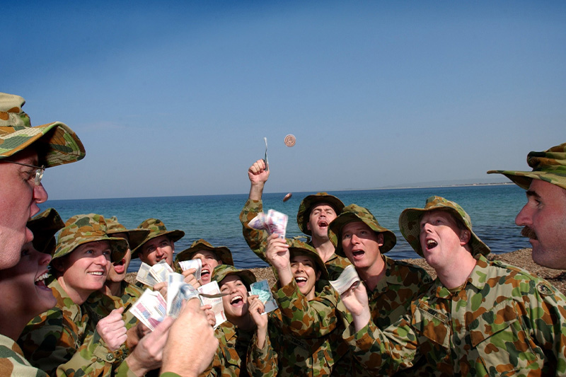 ANZAC Day Two Up