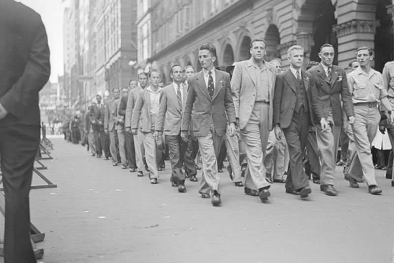 ANZAC Day in Sydney in 1946