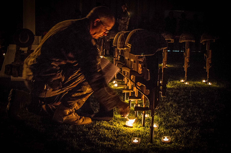 ANZAC Day in Afghanistan in 2014