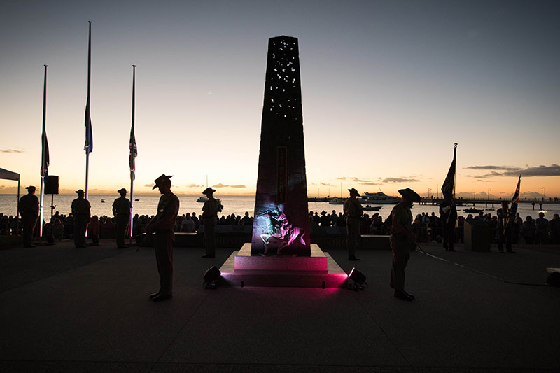 ANZAC Day dawn service Redcliffe