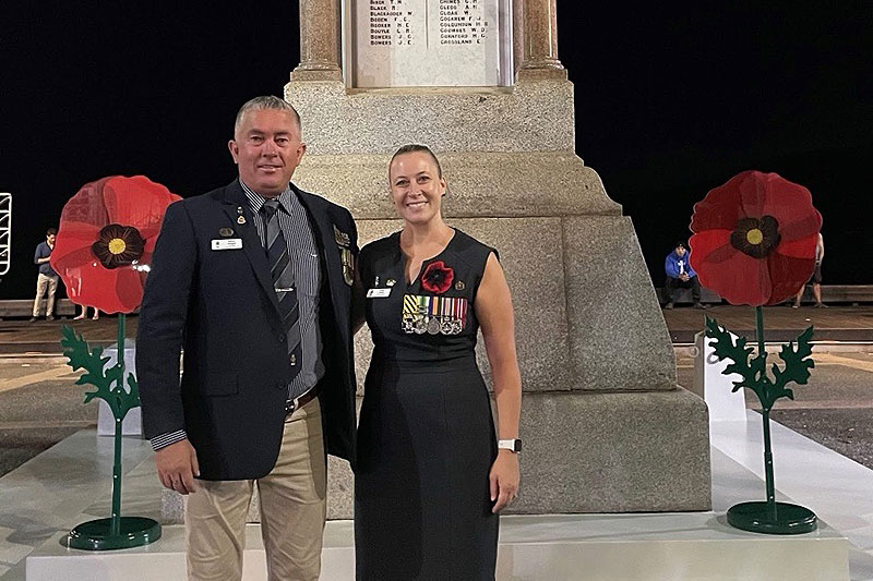 Navy veteran Gillian Bryant