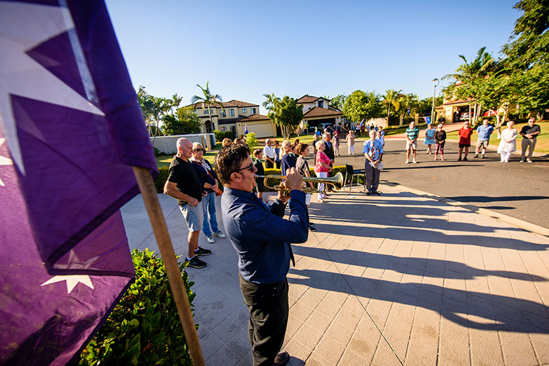 Light up the dawn in Brisbane on ANZAC Day