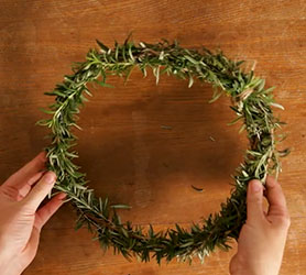 Rosemary wreath